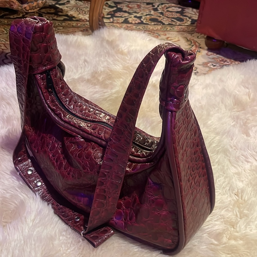 Burgundy Leather purse